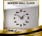 Wooden 3d wall clock - Hamas Decor