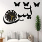 Yaseen Wall Clock With Light A10 - Hamas Decor